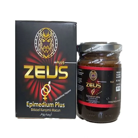 Zeus Plus Paste 240 gr Epimedium Plus Paste Natural Libido Booster for Enhanced Sexual Vitality Treats Frigidity in Men and Women